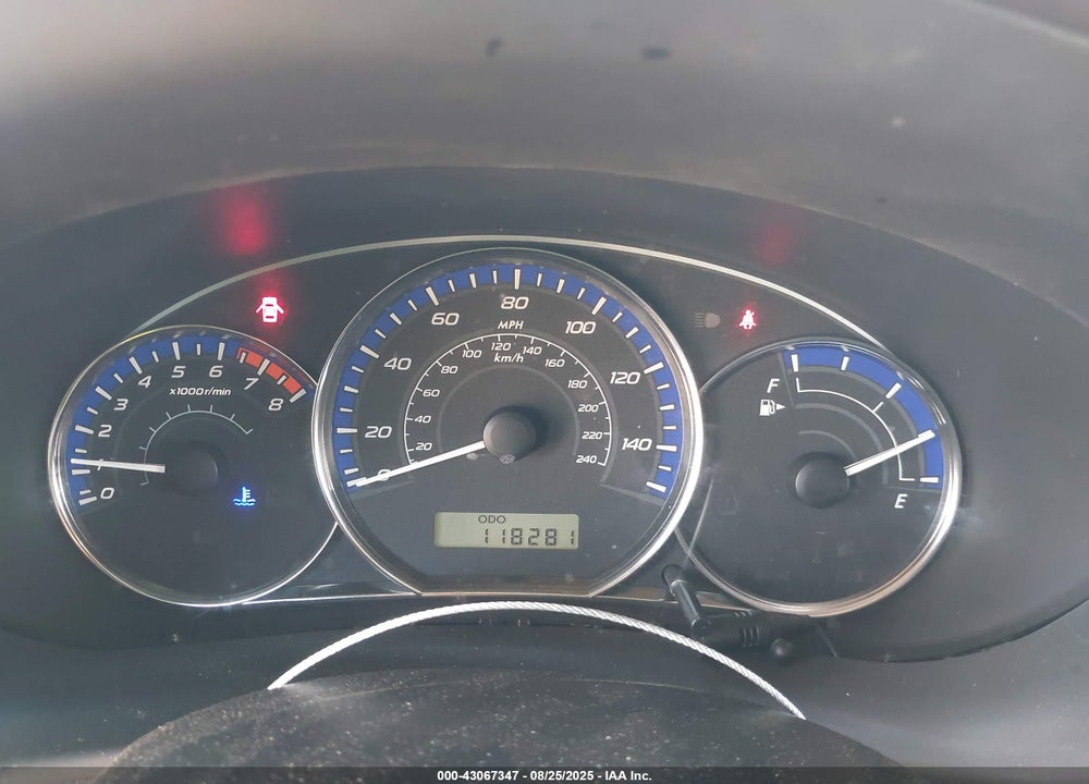 2011 SUBARU FORESTER 2.5X PREMIUM VIN: JF2SHADC4BG781676