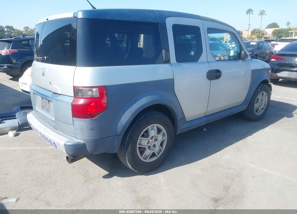 2006 HONDA ELEMENT LX VIN: 5J6YH18306L005331