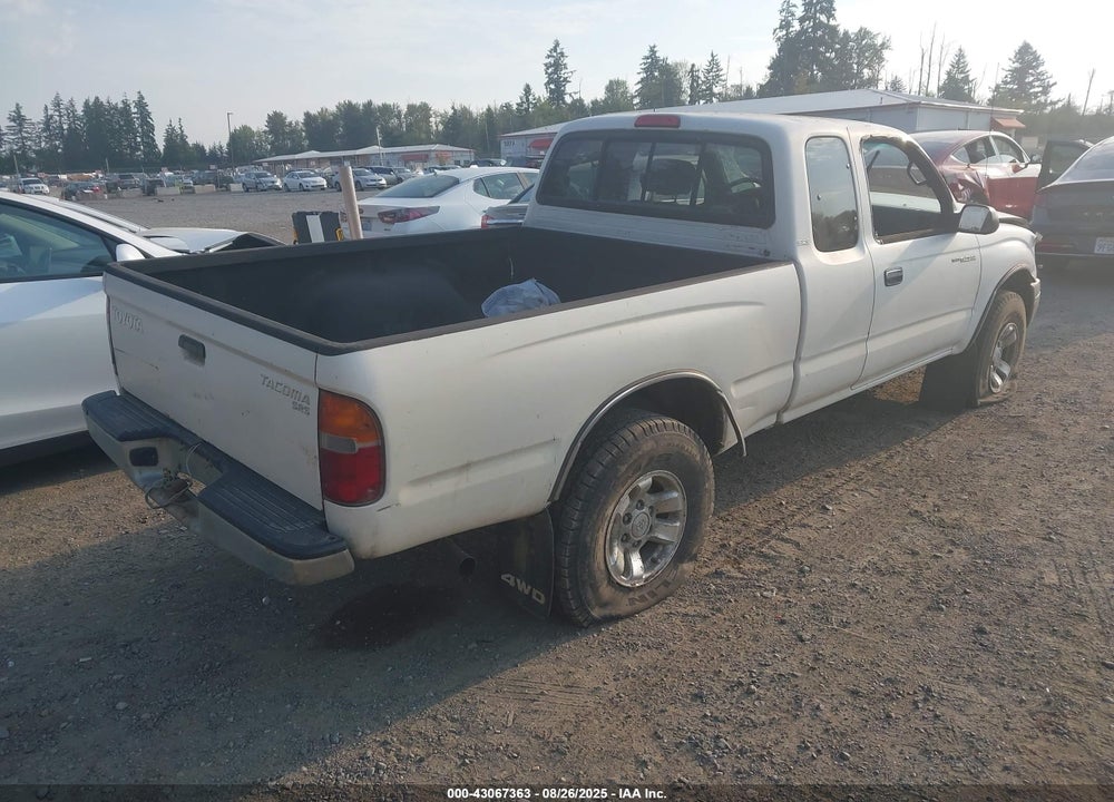 2000 TOYOTA TACOMA VIN: 5TEWM72N5YZ702648