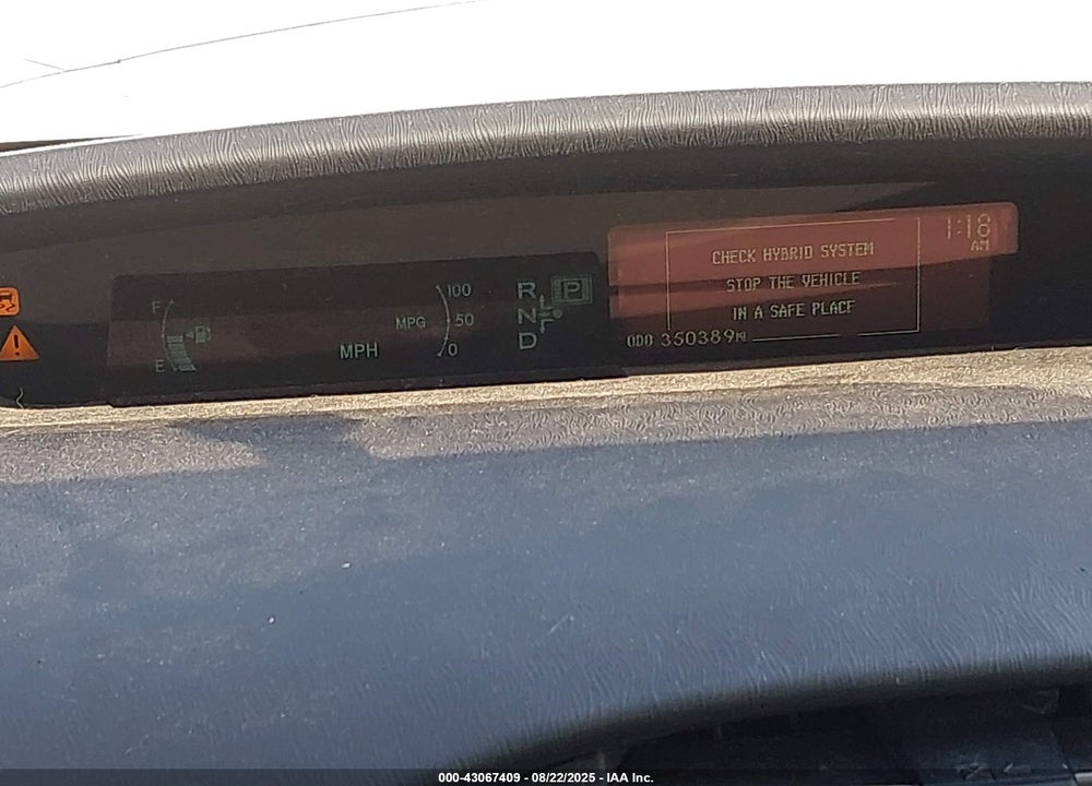 2013 TOYOTA PRIUS TWO VIN: JTDKN3DU8D5560804