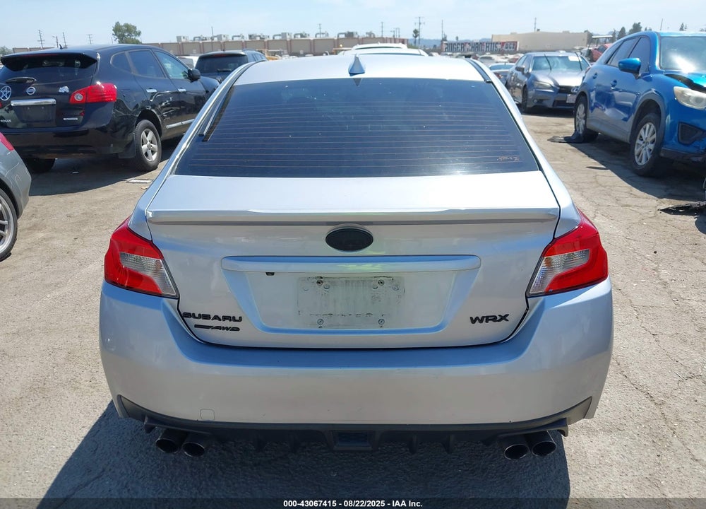 2017 SUBARU WRX VIN: JF1VA1B66H9833583
