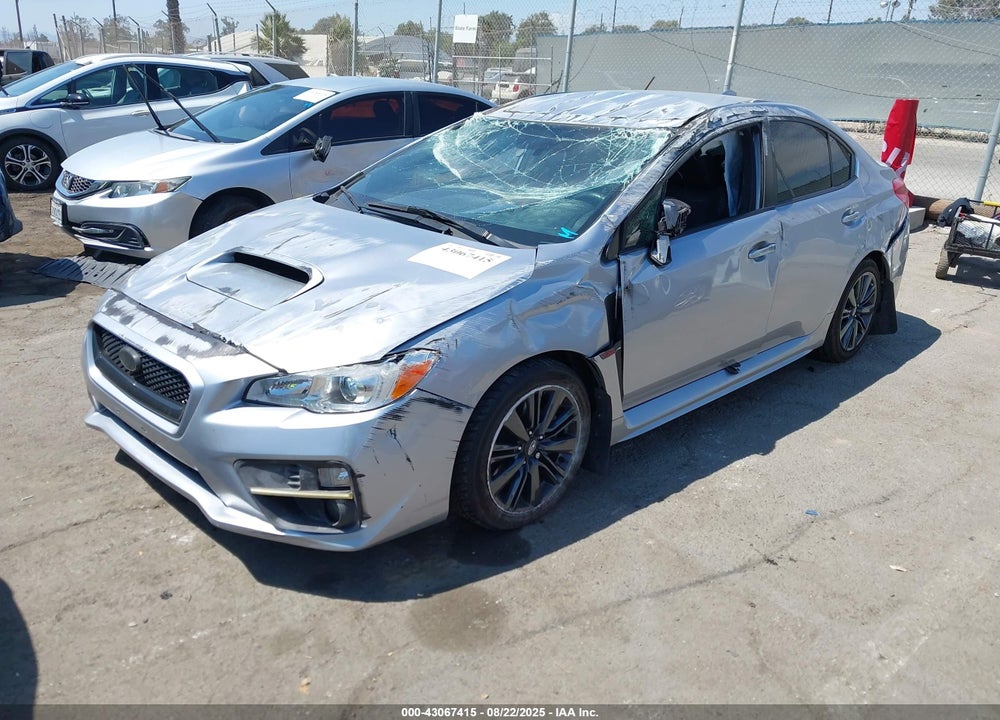 2017 SUBARU WRX VIN: JF1VA1B66H9833583