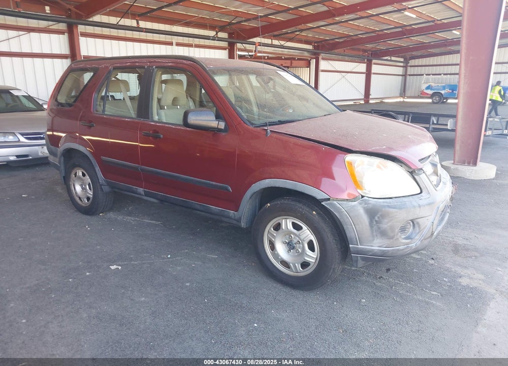 2006 HONDA CR-V LX VIN: JHLRD68576C005303