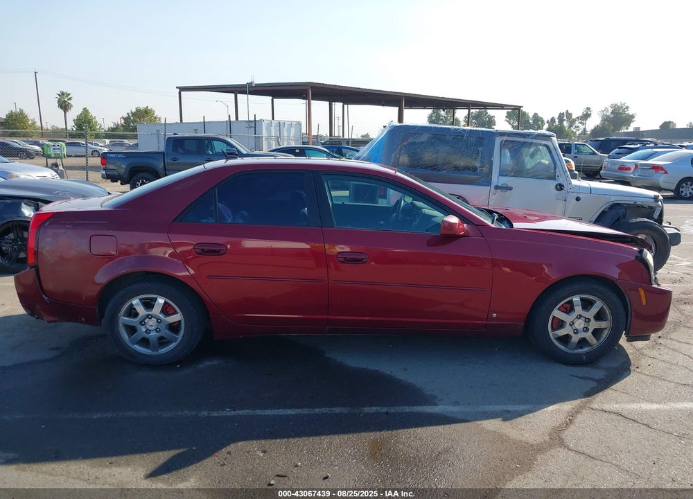 2007 CADILLAC CTS STANDARD VIN: 1G6DM57T870156075