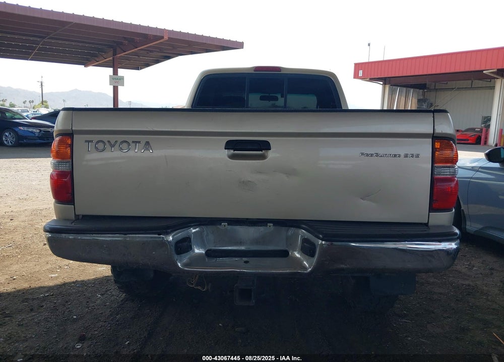 2002 TOYOTA TACOMA PRERUNNER V6 VIN: 5TESN92N12Z123221