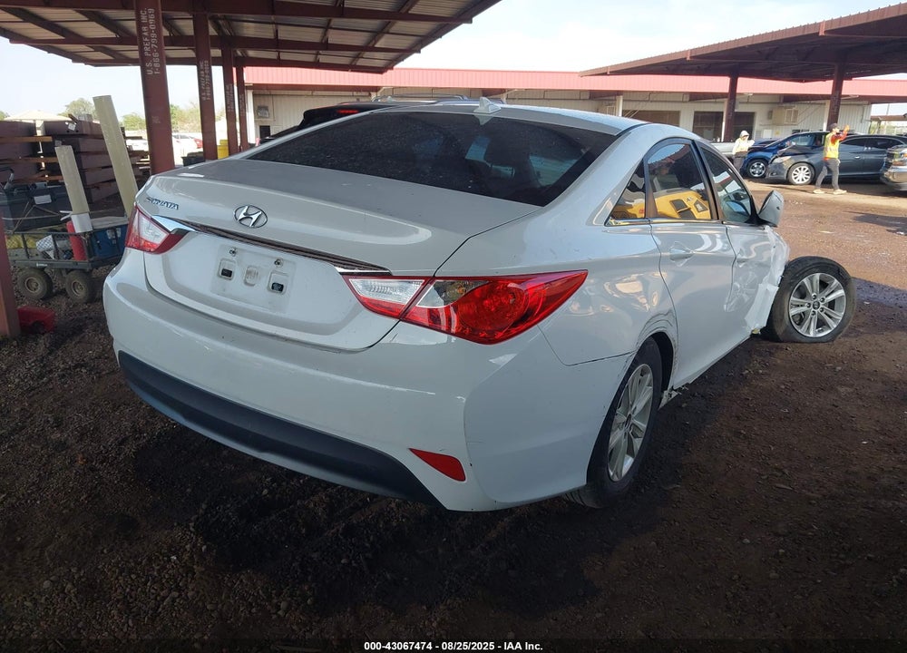 2014 HYUNDAI SONATA VIN: 5NPEB4AC2EH855227