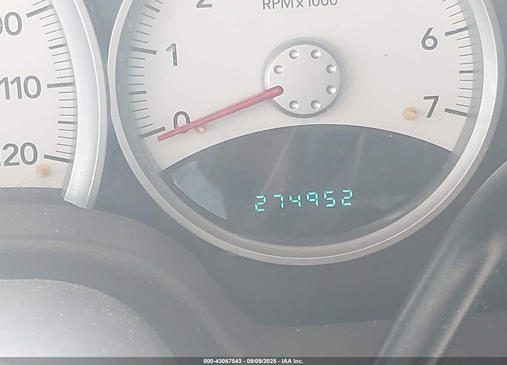 2007 DODGE DURANGO VIN: 1D8HD48K77F579789