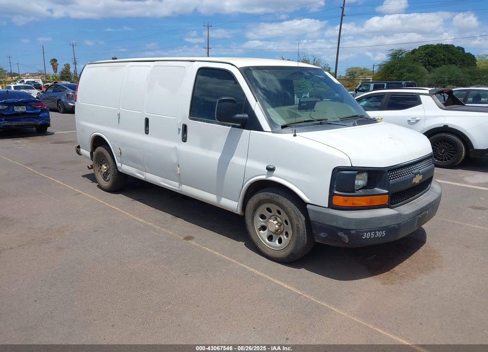 2011 CHEVROLET EXPRESS 1500 WORK VAN VIN: 1GCSGAFX6B1158466