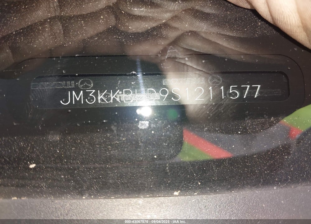 2025 MAZDA CX-90 VIN: JM3KKBHD9S1211577