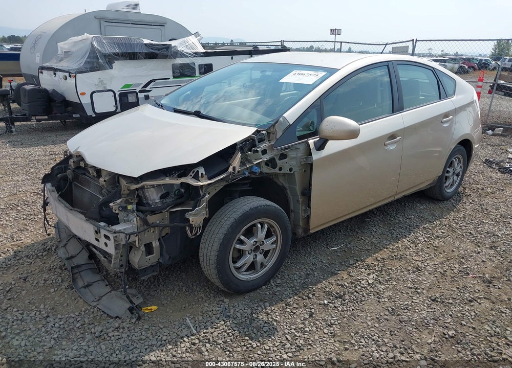 2010 TOYOTA PRIUS VIN: JTDKN3DU7A0044992
