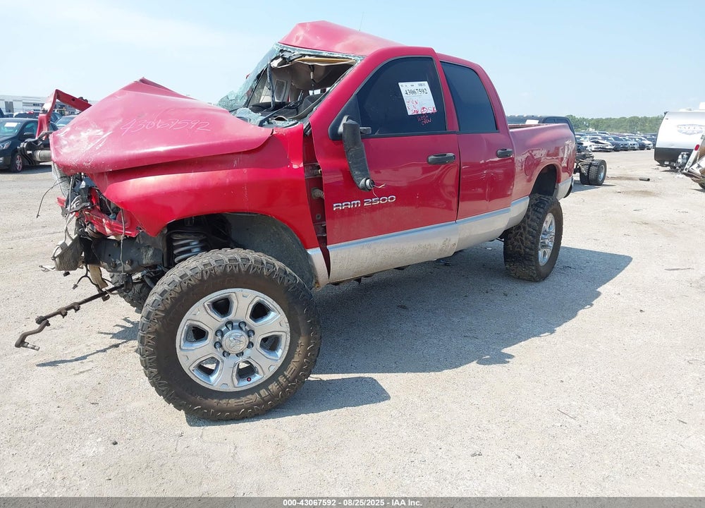 2005 DODGE RAM 2500 SLT/LARAMIE VIN: 3D7KS28C55G774542