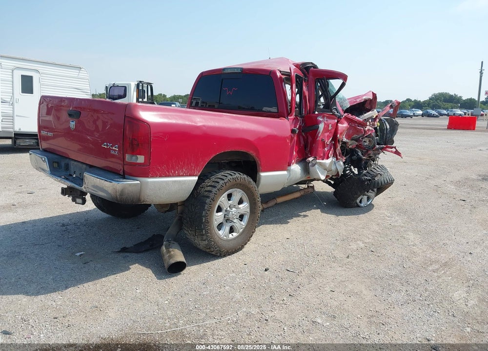 2005 DODGE RAM 2500 SLT/LARAMIE VIN: 3D7KS28C55G774542
