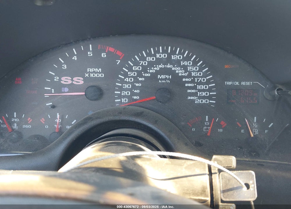 2000 CHEVROLET CAMARO Z28 VIN: 2G1FP22G7Y2127911