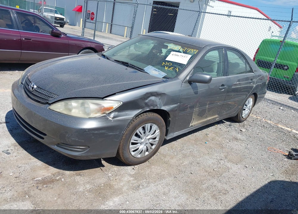 2004 TOYOTA CAMRY LE VIN: 4T1BE32K44U836009