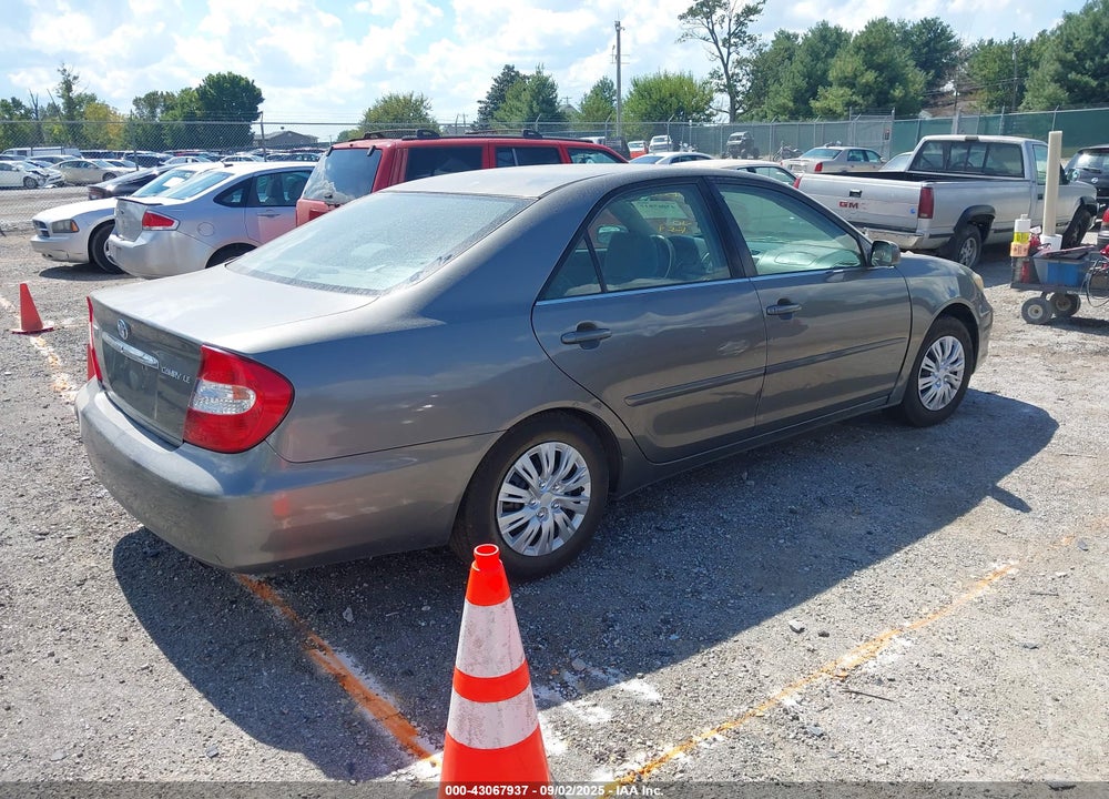 2004 TOYOTA CAMRY LE VIN: 4T1BE32K44U836009