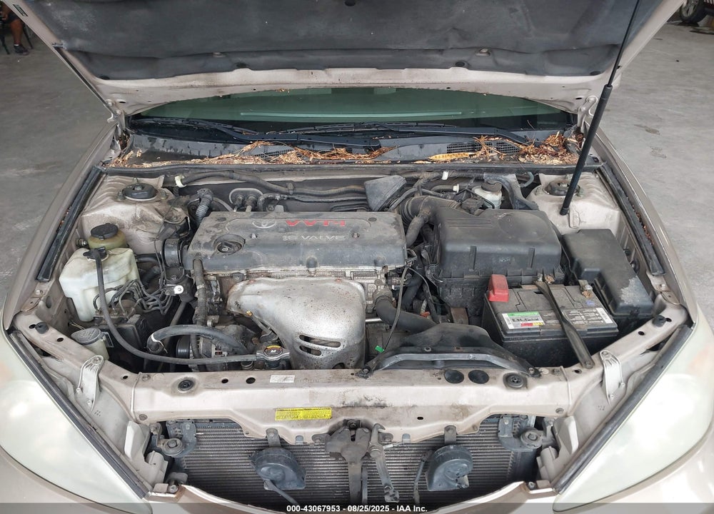 2004 TOYOTA CAMRY LE VIN: 4T1BE32K04U930954