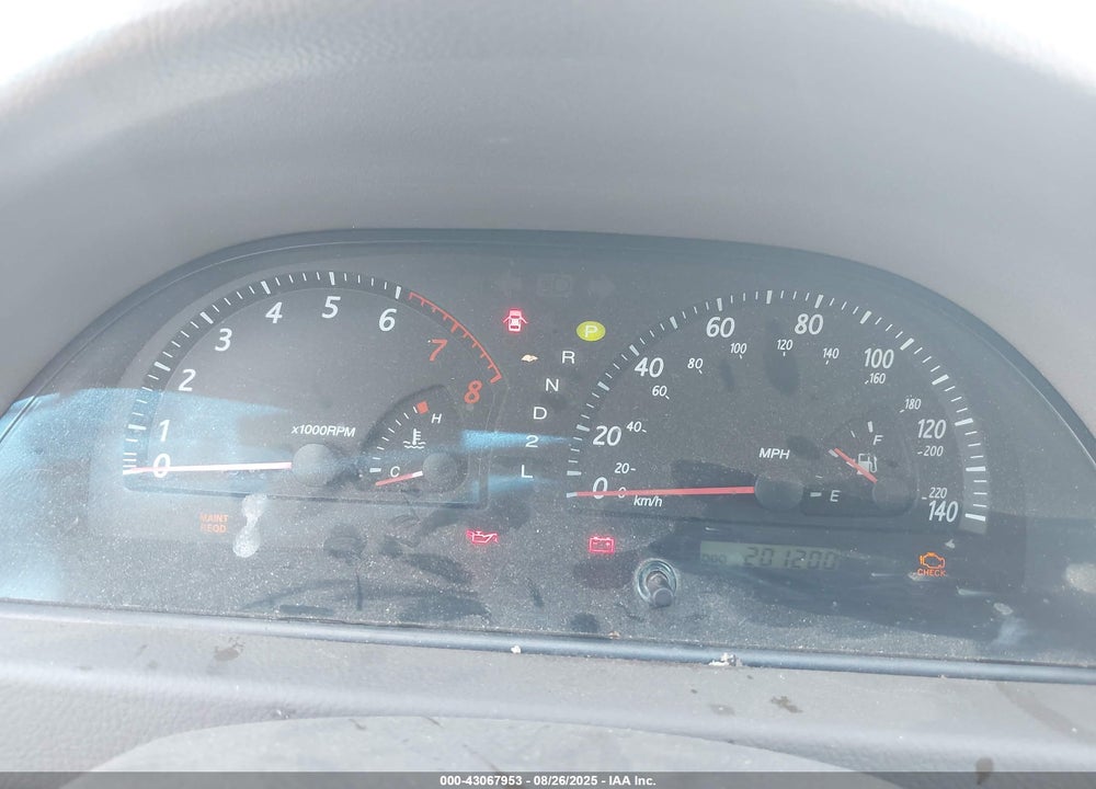 2004 TOYOTA CAMRY LE VIN: 4T1BE32K04U930954