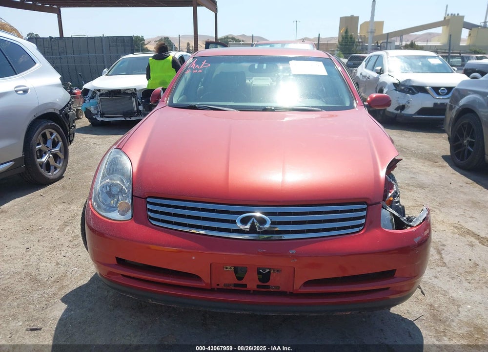2003 INFINITI G35 LUXURY LEATHER VIN: JNKCV51E33M023743