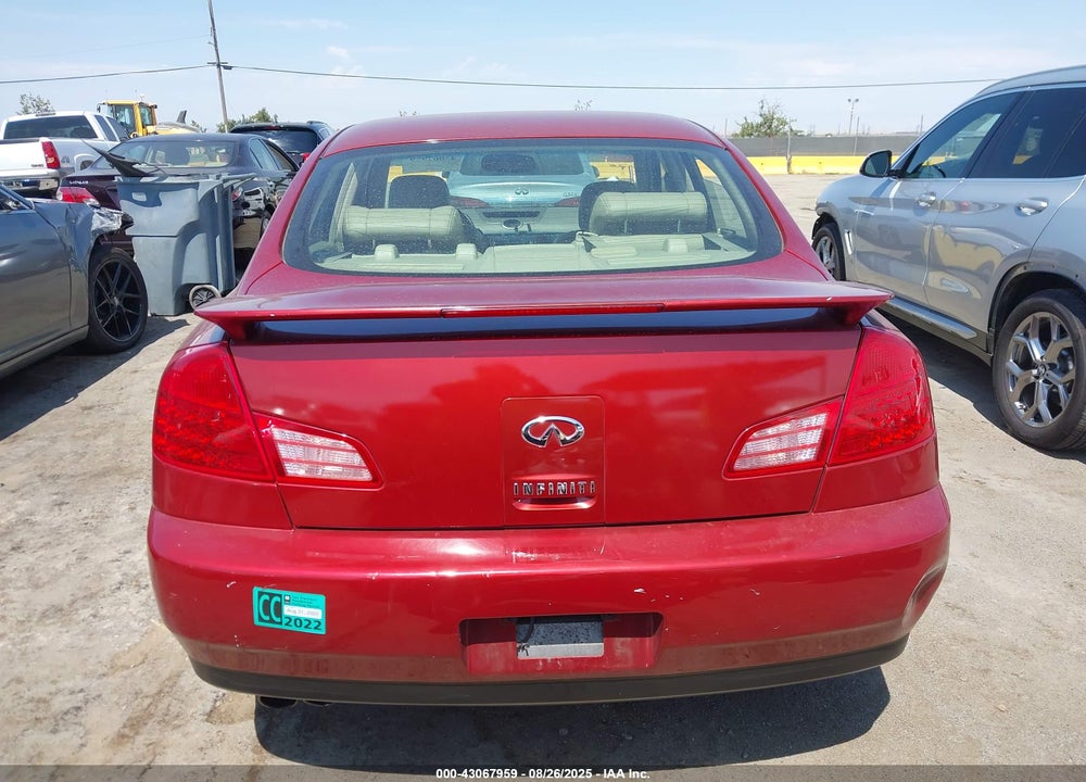 2003 INFINITI G35 LUXURY LEATHER VIN: JNKCV51E33M023743