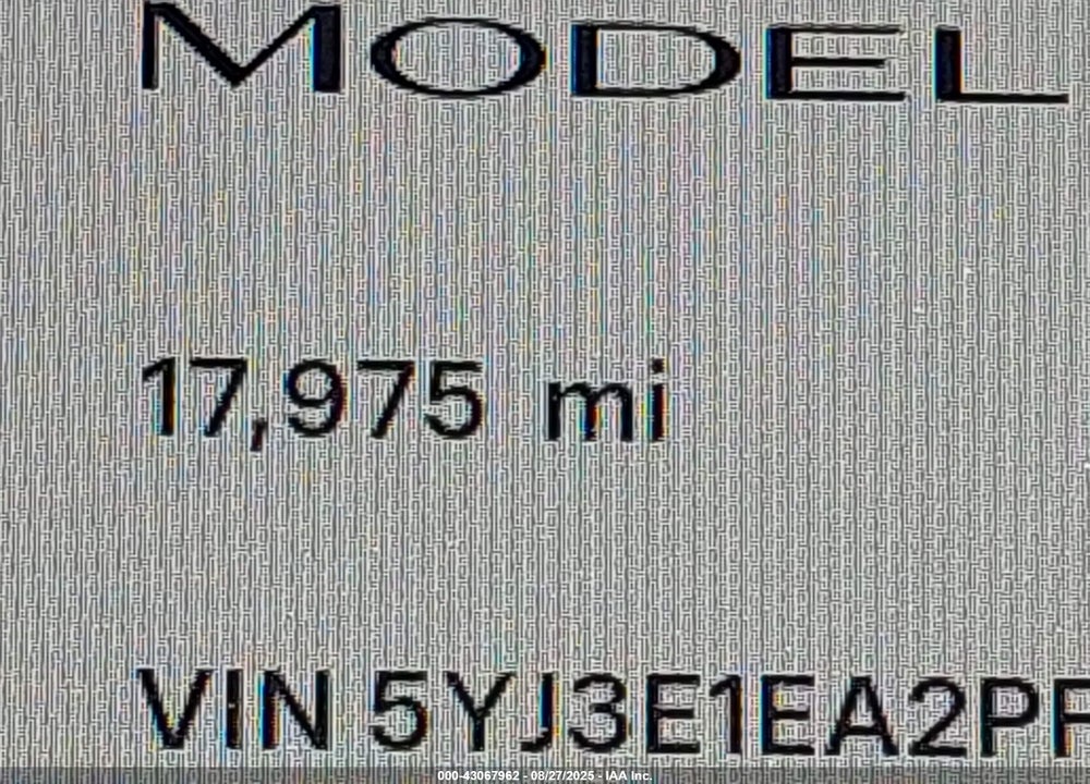 2023 TESLA MODEL 3 VIN: 5YJ3E1EA2PF435538