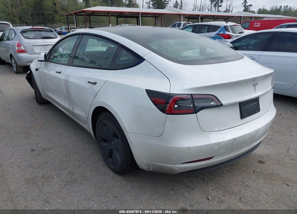 2021 TESLA MODEL 3 VIN: 5YJ3E1EA5MF051636