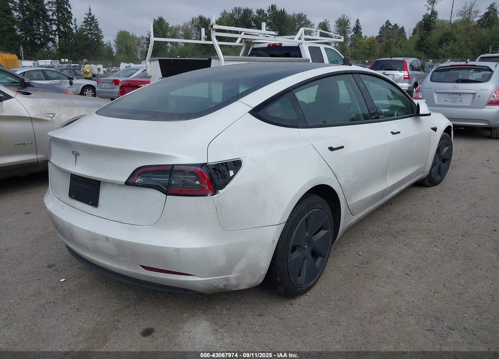 2021 TESLA MODEL 3 VIN: 5YJ3E1EA5MF051636