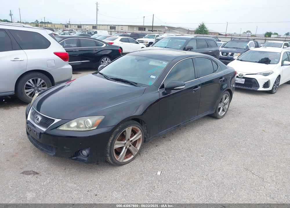 2012 LEXUS IS 250 VIN: JTHBF5C20C5169250