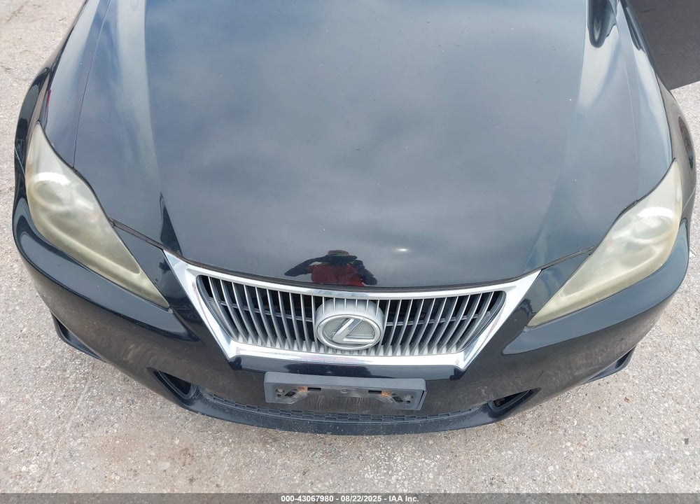 2012 LEXUS IS 250 VIN: JTHBF5C20C5169250