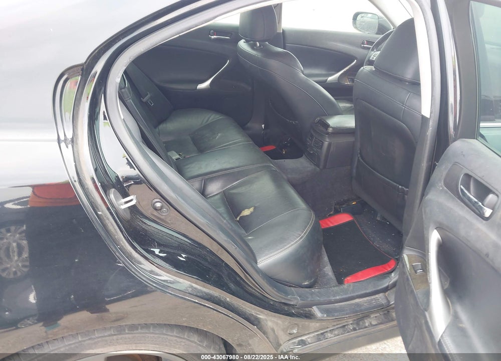 2012 LEXUS IS 250 VIN: JTHBF5C20C5169250