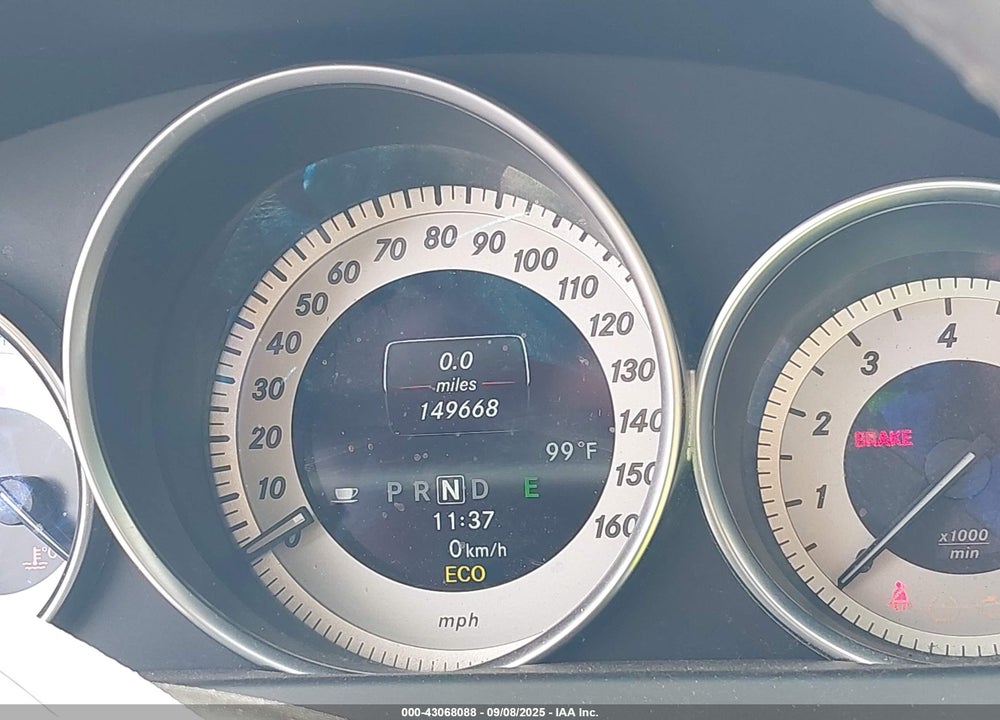 2013 MERCEDES-BENZ C CLASS VIN: WDDGF8AB2DG146219