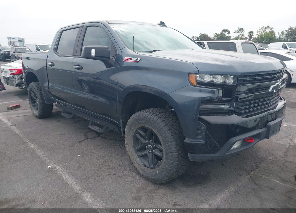 2020 CHEVROLET SILVERADO 1500 4WD  SHORT BED LT TRAIL BOSS VIN: 3GCPYFEL2LG448513