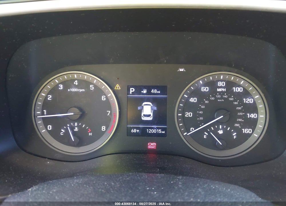 2019 HYUNDAI TUCSON SEL VIN: KM8J3CAL1KU934598