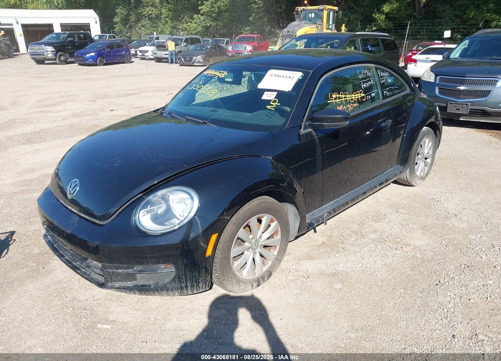 2014 VOLKSWAGEN BEETLE VIN: 3VWFP7AT9EM620578
