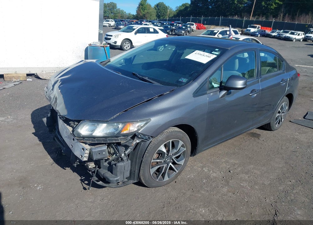 2013 HONDA CIVIC VIN: 19XFB2F93DE092188