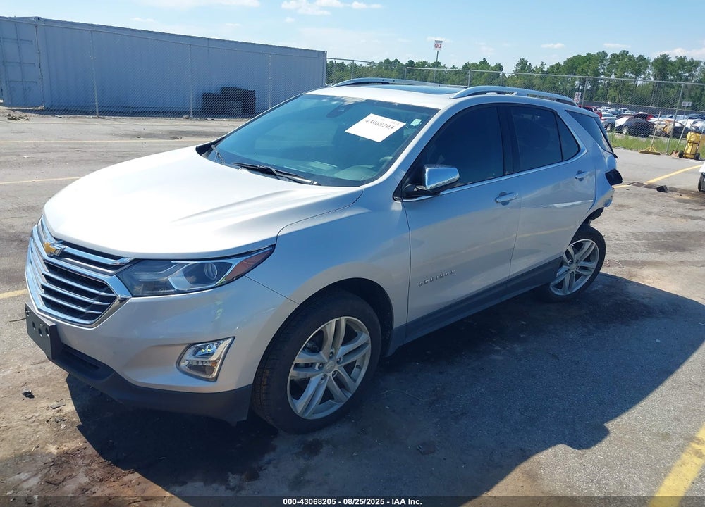 2018 CHEVROLET EQUINOX PREMIER VIN: 2GNAXMEV7J6285551