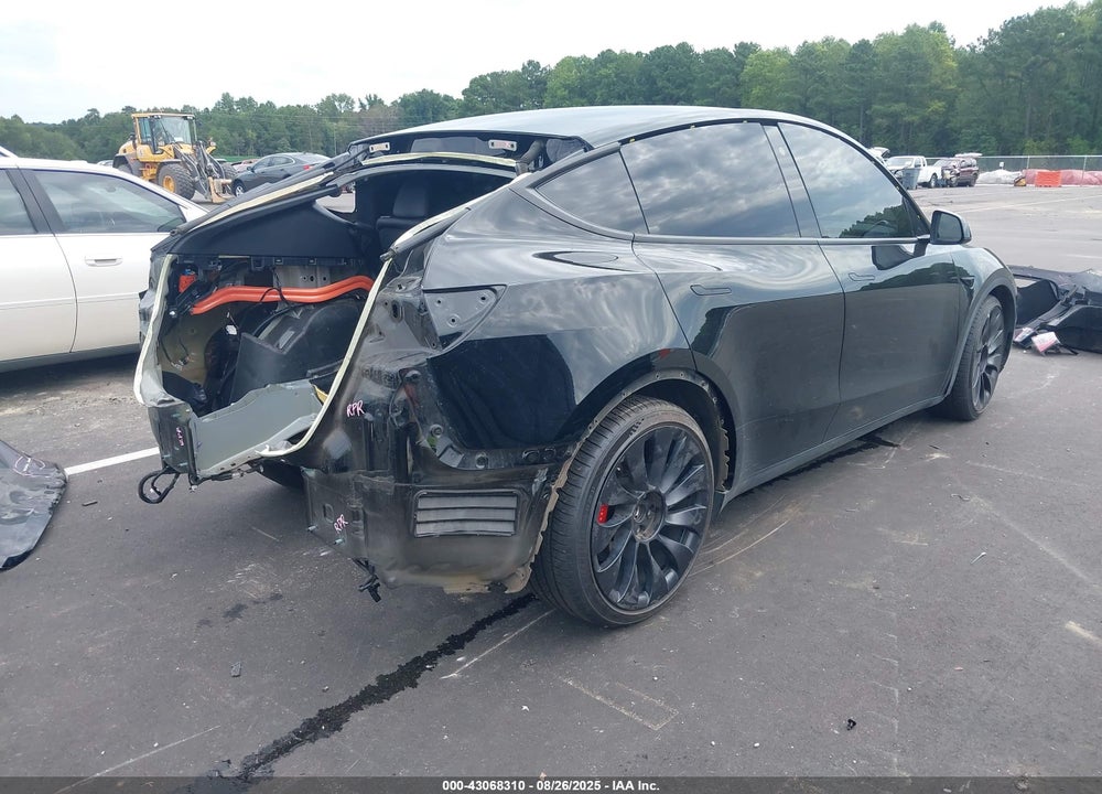 2022 TESLA MODEL Y PERFORMANCE DUAL MOTOR ALL-WHEEL DRIVE VIN: 7SAYGDEFXNF438720