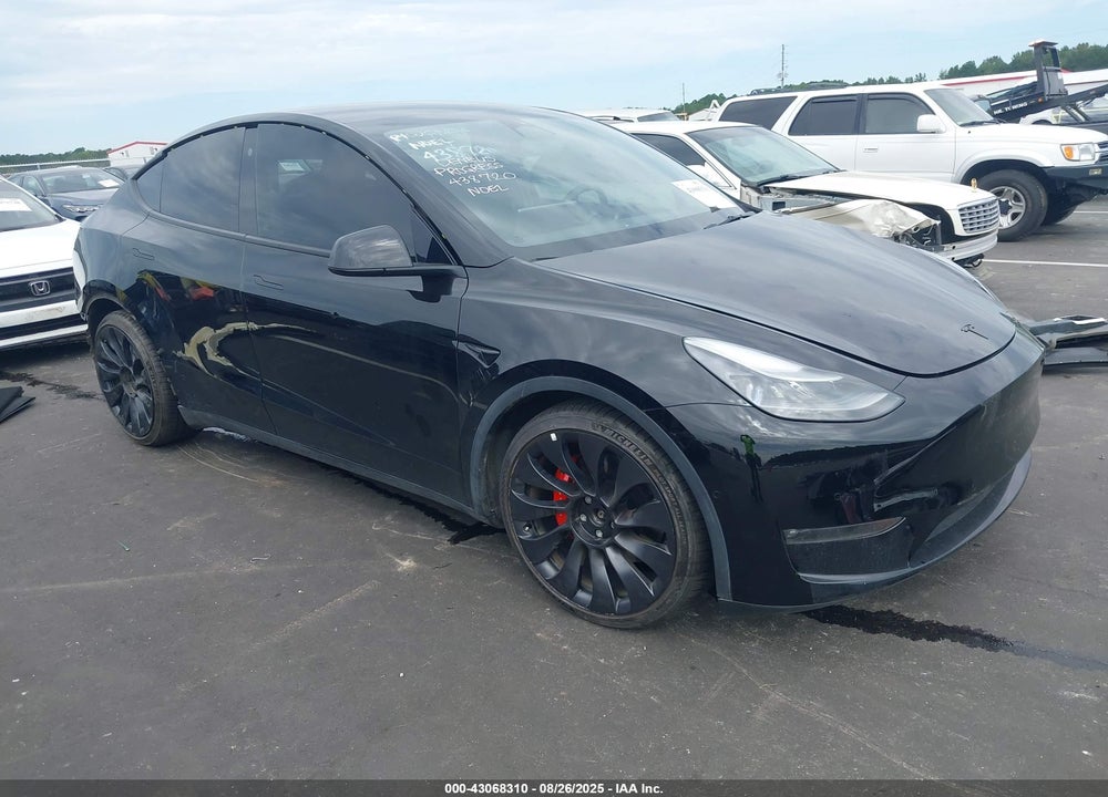 2022 TESLA MODEL Y PERFORMANCE DUAL MOTOR ALL-WHEEL DRIVE VIN: 7SAYGDEFXNF438720