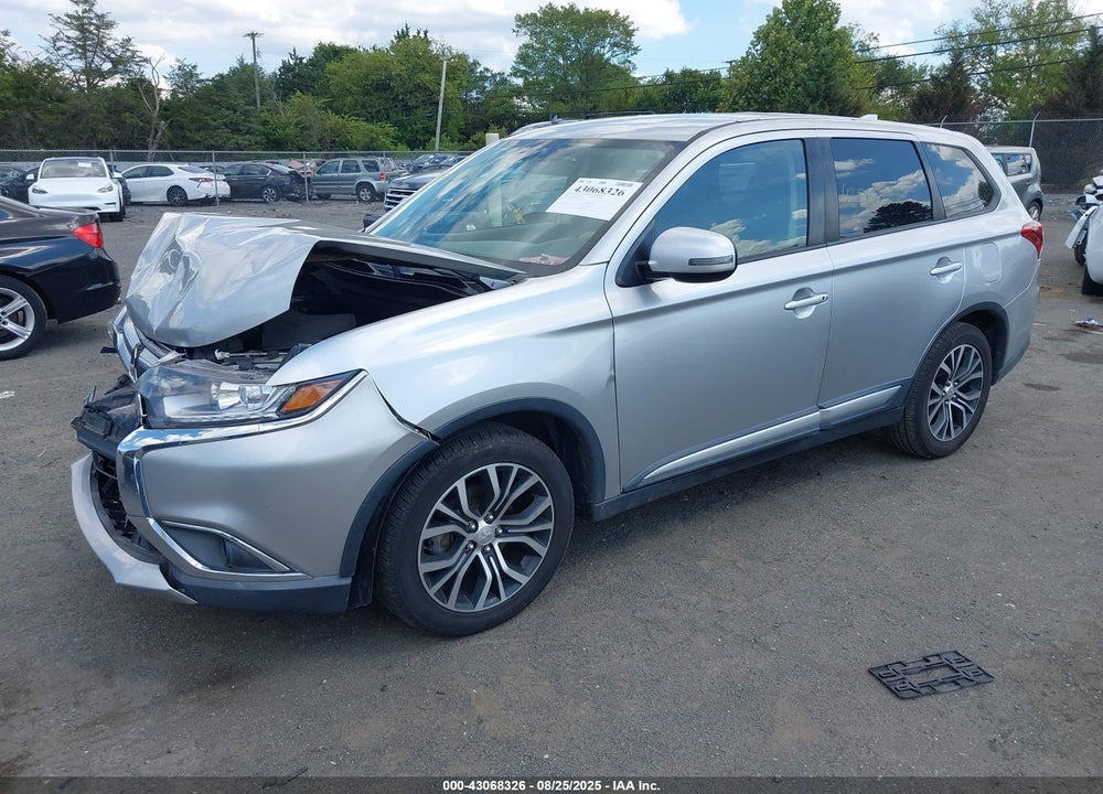2018 MITSUBISHI OUTLANDER SE VIN: JA4AD3A36JJ001808