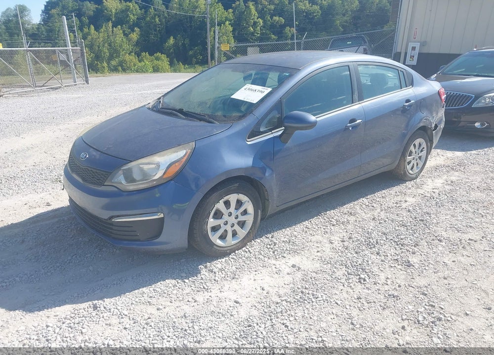2016 KIA RIO LX VIN: KNADM4A32G6684110