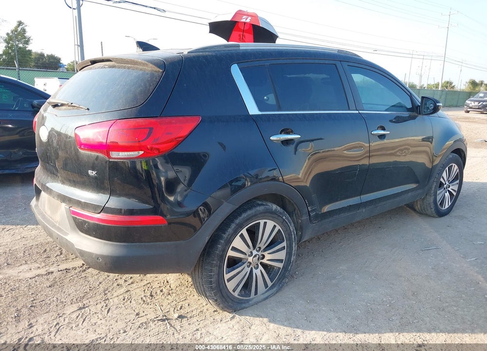 2014 KIA SPORTAGE EX VIN: KNDPC3AC9E7555317