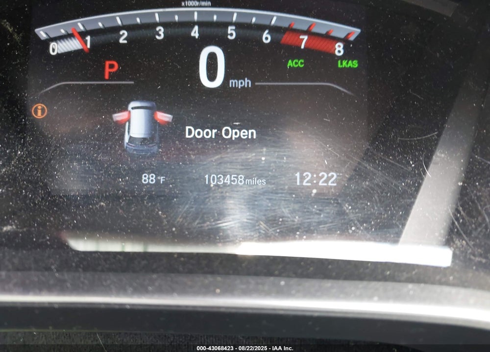 2018 HONDA CR-V VIN: 7FARW2H87JE075507