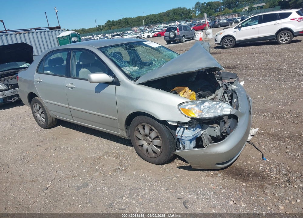 2003 TOYOTA COROLLA LE VIN: 2T1BR32E43C016835