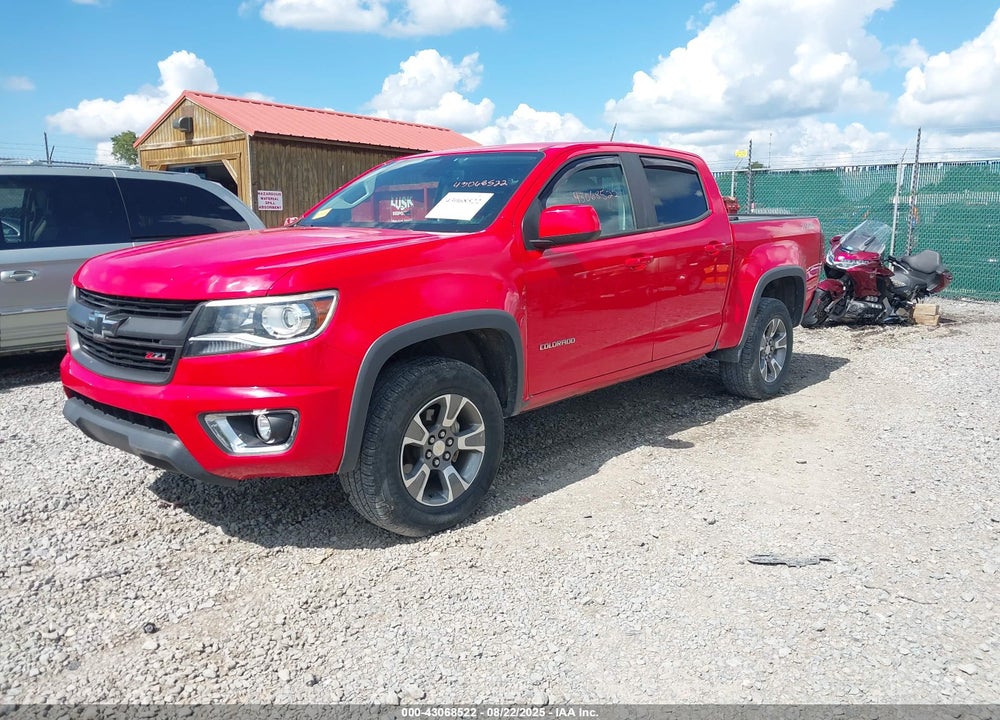 2016 CHEVROLET COLORADO Z71 VIN: 1GCGTDE37G1356465