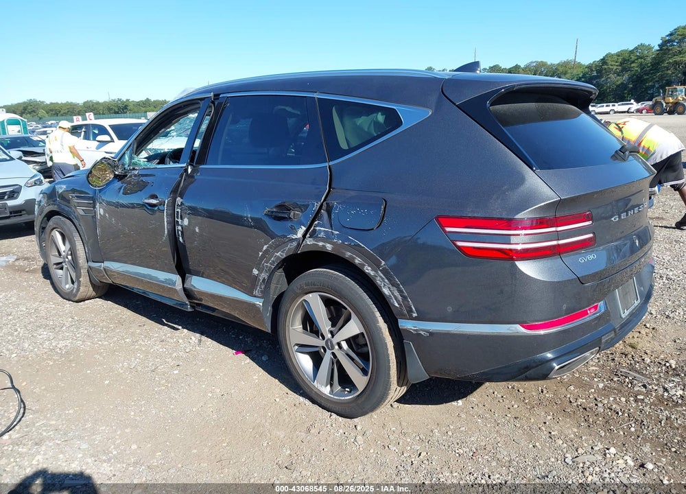 2022 GENESIS GV80 VIN: KMUHBDSB5NU091105