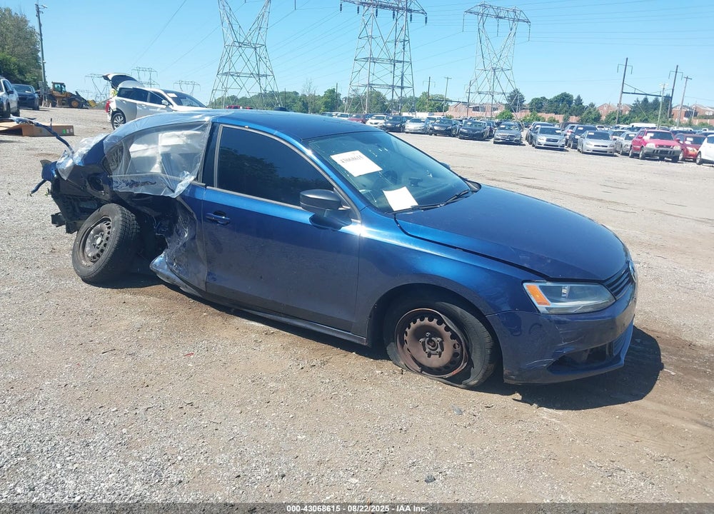 2014 VOLKSWAGEN JETTA BASE VIN: 3VW2K7AJ4EM438802