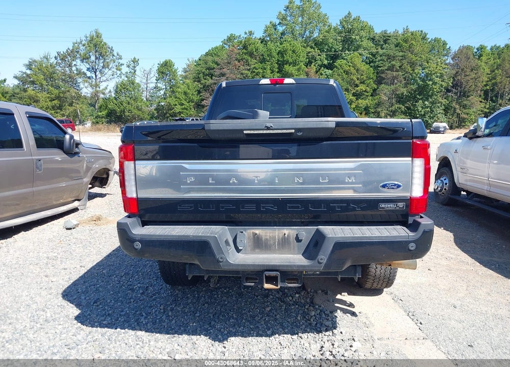 2018 FORD F-350 PLATINUM VIN: 1FT8W3BT3JEC75425