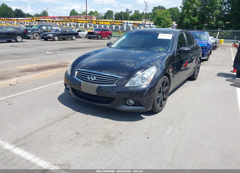 2012 INFINITI G37 VIN: JN1CV6APXCM622005