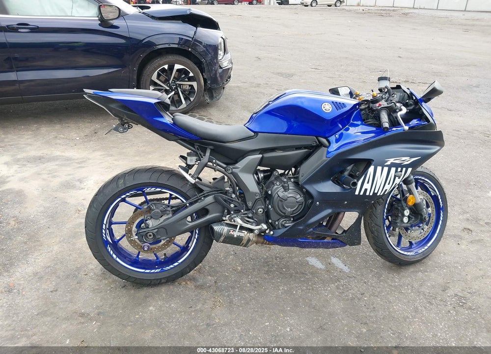 2022 YAMAHA YZFR7 VIN: JYARM38E7NA003147