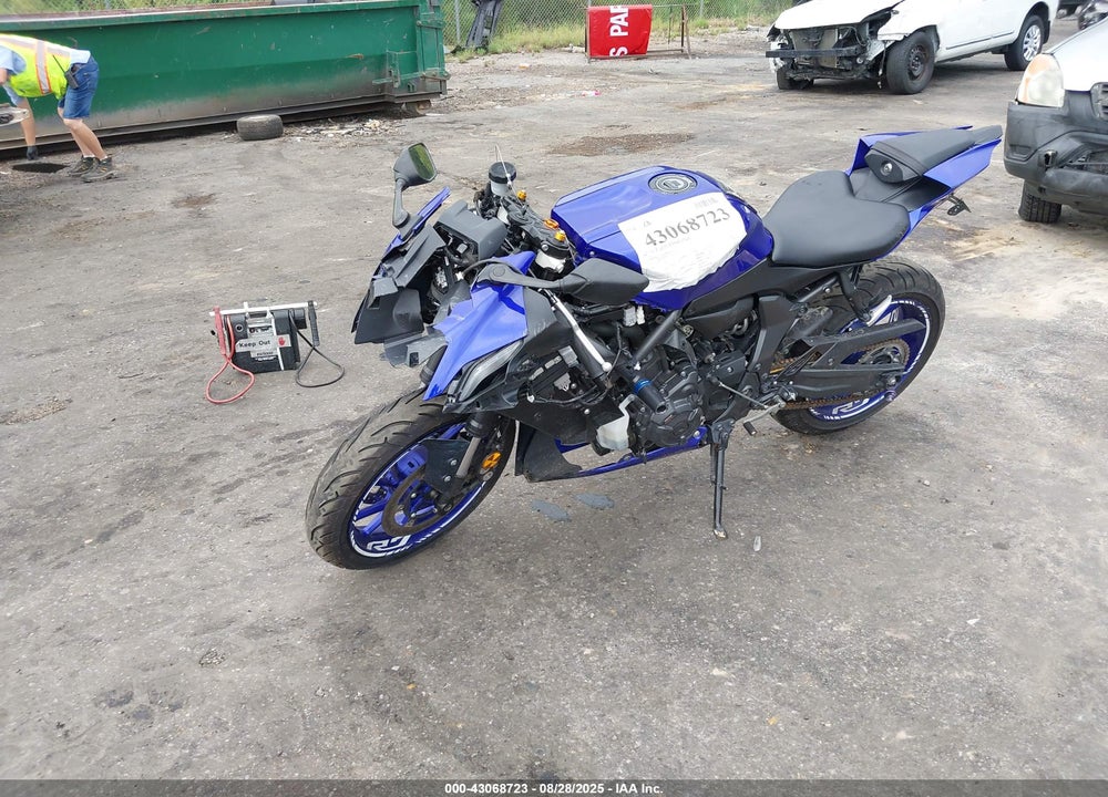 2022 YAMAHA YZFR7 VIN: JYARM38E7NA003147