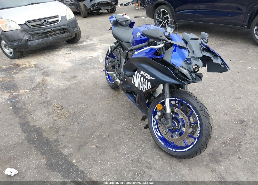 2022 YAMAHA YZFR7 VIN: JYARM38E7NA003147